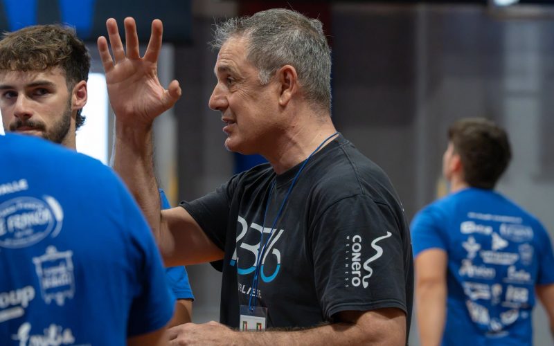 Coach Andrea Guidotti (foto Matteo Tarabelli)